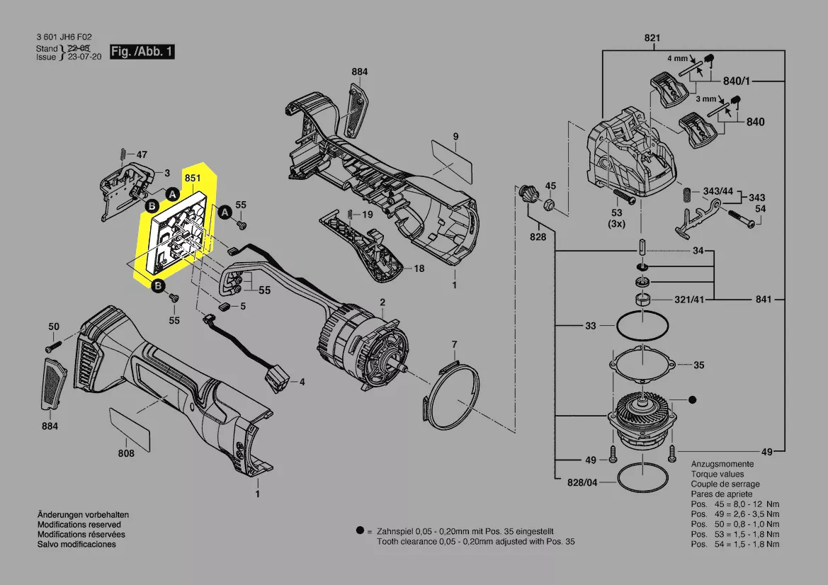 module électronique réf. 1 607 000 EB5 Bosch
